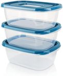 EFISH 3PCS Rectangle Plastic Portio