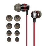 kwmobile 8x Replacement Ear Tips Compatible with Sennheiser CX 300S / CX 6.00BT / Momentum In-Ear - Set of Silicone Eartips for Earbuds Headphones