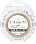 LUTTMANN® Extreme Tape 12 mm Premium Quality Extreme Hold Adhesive Tape Adhesive Roll Lace Front Transparent for Hair Systems, Hairpieces, Wigs, Toupets & Extensions