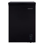 Cookology CCFZ99BK Freestanding Chest Freezer - 99 Litre Capacity - Suitable for Outbuildings and Garages - Freezer and Refrigeration Modes - Easy Temperature Control - 4 Star Freezer Rating - Black