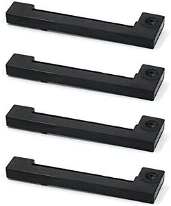 Printerfield Compatible Ink Ribbon Cartridge for Epson ERC09/ERC-09B/ERC22 POS Printer Ribbon for M-160/161/163/164/180/181/182/183/185/190/191/192,HX20/40,P-40 - Black (4 Pack)