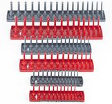 Hansen Global hansen92000 SAE & Metric Socket Storage Trays - 6 Piece Set