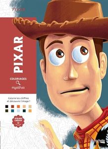 Pixar - 100 dessins à révéler [ Adult coloring book ]