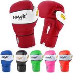 Kids Boxing Gloves for Kids Children Youth Punching Bag Kickboxing Muay Thai Mitts MMA Training Sparring Gloves (Red, 4 oz)