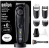 Braun Series 7 Professional Beard Trimmer, with Gillette Proglide Men's Razor, 40 Length Settings, Gifts for Men, 100-min Runtime, BT7440