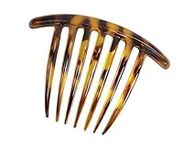 Caravan Contemporary Seven Tooth French Twist Comb with Wavy Teeth In Tokyo Color