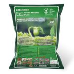 MyGreenBin Compost Maker Powder 10L | Organic Waste Decomposer with Microbes for Fast Aerobic Inoculum | Kitchen Waste Composting Powder for Home