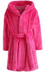 Kids Bathrobes Girls Boys Rose 6-8 Years