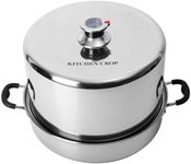 Kitchen Crop Steam Canner with Temperature Indicator (Stainless Steel Steam Canner)