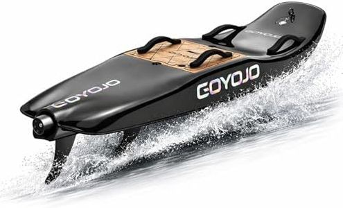 High-Speed Electric Surfboard - (Black Competition Edition 15KW) Water Jet Surfing Board, Maximum Speed of 65 KM/H, Battery Life of 50-80 Minutes, Hybrid Fiber Construction, Suitable for Adults.