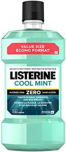 Listerine Zero Antiseptic Mouthwash, 1.5 Litres
