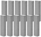 Juvale 12-Pack Pumice Stones for Cleaning - Toilet Bowl Cleaner and Scouring Sticks for Pool and Kitchen (Gray)