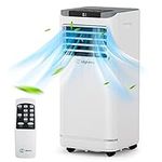 Wiytamo 10,000 BTU Portable Air Conditioners for Room Up to 450 Sq.Ft, 4-in-1 Portable AC Unit, Heater, Dehumidifier & Fan with Remote Control, Self Evaporation System, LED Display