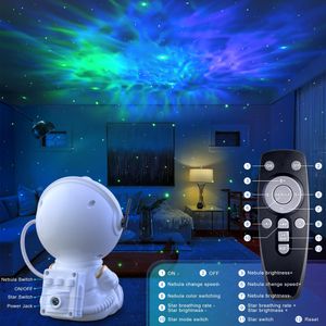 Mexllex Astronaut Galaxy Projector – LED Star Night Light