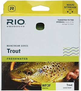 Rio Brands 6-20740 80 ft. Mainstream Floating Fly Line, Lemon Green