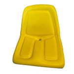 One (1) Yellow Michigan Seat For John Deere Gator Lawn Tractors
