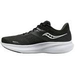Saucony Womens Ride 16 Black/White UK5