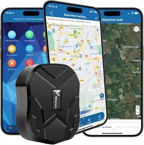 Winnes 4G Localizador GPS para Coche 150 días en Espera 10000mAh GPS Tracker Suscripción magnética Impermeable Antirrobo App Gratuita GPS Tracker para Coche Motocicleta Camión TK905B