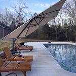 PURPLE LEAF 13 FT Square Patio Umbr