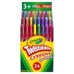 Crayola Fun Effects Mini Twistables Crayons, 24-Count, 1 pack