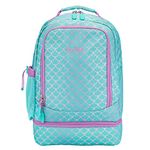 Bentgo Kids Prints 2-in-1 Backpack & Insulated Lunch Bag (Mermaid Scales)