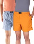 DAMENSCH Men's Regular Fit Breeze Ultralight Boxer Shorts Pack of 2 Cotton, Boxers for Men,Cotton Shorts for Men, Boxer Shorts for Men -XL