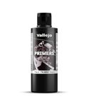 Vallejo Black Primer Acry-Poly 200ml Paint