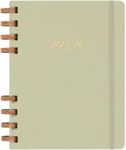 Moleskine 2024 Spiral Academic Planner, 12M, Extra Large, Crush Kiwi, Hard Cover (7.5 x 10)