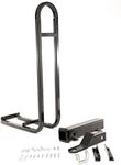 Rear Seat Trailer Hitch with Receiver and Grab Bar for Back of Golf Cart