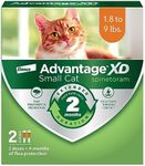 Advantage XD Small Cat Flea Prevention & Treatment For Cats 1.8-9lbs. | 2-Topical Doses, 2-Months of Protection Per Dose