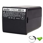 Godox WB29 WB29A WB29B Battery for Godox AD200 AD200Pro AD300 Pro Flash DC 14.4V Lithium Battery Power Pack for AD200 / AD200Pro Pocket Flash