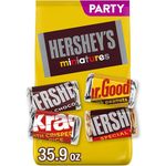 HERSHEY'S Miniatures Chocolate Candy Assortment, Party Bag 1.01kg