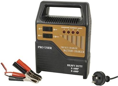 6V & 12V Heavy Duty 8A Car Battery Charger with Trickle Charge