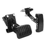 Gas and Brake Pedal Extenders for Short Drivers People, Universal Non Slip Brake and Accelerator Pedals Extender with Adjustable Length and Angle for Car, Go Kart, Ride on Toys