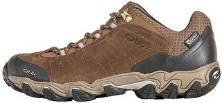 Oboz Men's Bridger Low B-DRY Waterproof Hiking Shoe, Canteen Brown, 10
