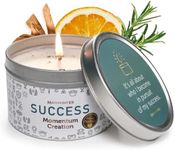 Magnificent 101 Long Lasting Momentum Creation Candle for Success | 6 Oz - 35 Hour Burn | Sage, Bergamot & Sandalwood Scented Soy Wax Candle For House Energy Cleansing & Manifestation