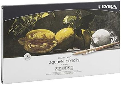 LYRA Rembrandt L2011360B Watercolour B-Stock Metal Case with 36 Watercolour Pencils, Assorted Colours