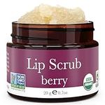 Organic Lip Scrub Berry - USA Made 