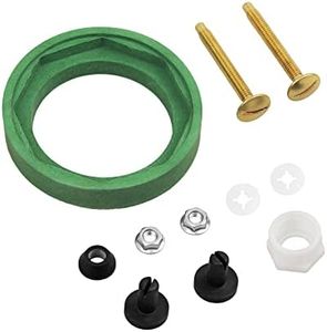 3'' Toilet Tank to Bowl Coupling Kit, Fits for American Standard Champion 4 Toilet Parts AS738756-0070A, Includes Gasket, Bolts and Other Essential Parts for Most 3 Inch Flush Valve Opening Tanks