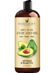 Handcraft Blends Avocado Oil - 355 ml - 100% Pure and Natural - Premium Grade Carrier Oil - Hair and Body Oil - Massage Oil - Cold-Pressed and Hexane-Free