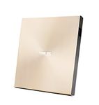 ASUS SDRW-08U9M-U external ultraslim 8X DVD writer, USB Type C + Type A cable, Mac Compatible, 13.9mm Ultraslim, M-DISC support, Disc Encryption, NERO Backitup, E-Green, E-Media