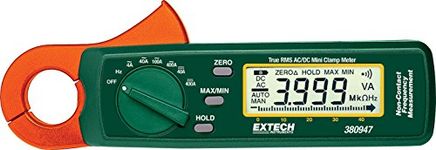 Extech 380947 400 -Amp True RMS AC/DC Mini Clamp on Meter with High Current Resolution
