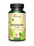 Vegavero Olive Leaf Extract 7500 mg | Highest Strength 40% Oleuropein | 15:1 Extract from Spanish Olive Leaves | NO Additives, Lab-Tested | 90 Capsules | Vegan