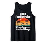 2024 Family Cruise The Ocean Is Calling Matching Vacation Tank Top