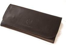 GERMANUS Tobacco Pouch from Genuine Leather - Made in EU - Ferruginus