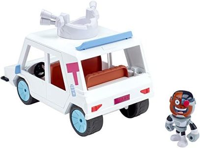 DC Comics Teen Titans Go! T-Car and Cyborg Vehicle and Figure