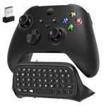 Keyboard for Xbox Series X/S/Xbox One/One X/S, Elite One/2 Controller, Wireless Game Chatpad Keypad with USB Receiver, Built-in Speaker &3.5mm Audio Jack for Xbox Controller(CONTROLLER NOT INCLUDED)