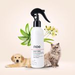 Moe Deodrizer and Detangling Spray for Pets| Detangles Fur | Long-Lasting Fragrance Spray for Dogs and Cats, Odour Eliminator (200 ml)