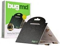 BugMD Pantry Pest Patrol (18 Count, Black) - Moth Traps for Kitchen, Pantry Moth Trap, Bug Trap, Moth Traps for House Pantry, Get Rid of Pantry Moth, Kitchen Moth Trap Killer