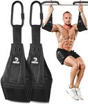 DMoose Premium Ab Straps for Abdominal Muscle Building, Arm Support for Ab Workout, Hanging Ab Straps for Pull Up Bar Attachment, Ab Exercise Gym pullup Equipment for Men Women